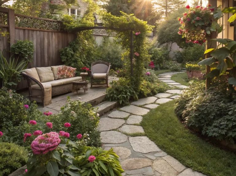 Создание красивого дизайна дачного участка